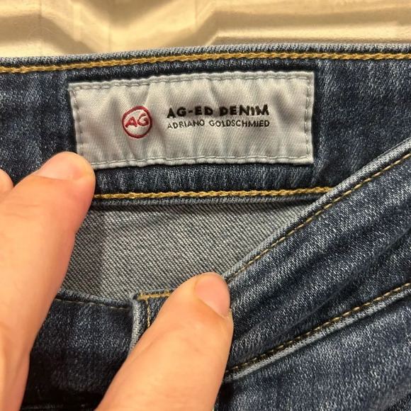 AG Farrah High Rise Skinny Ankle Side‎ Slits size 30 - Picture 5 of 10